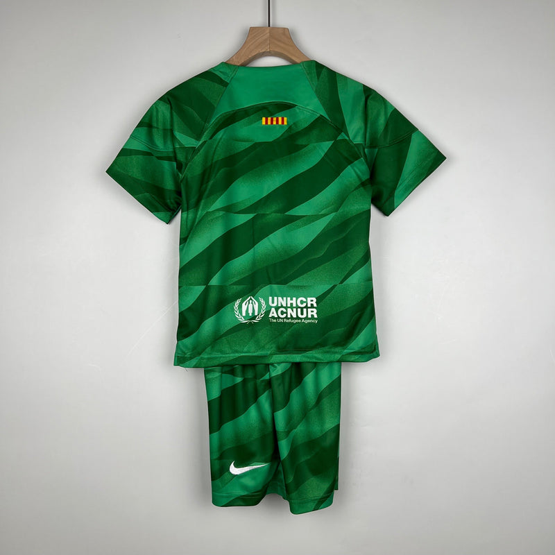 CONJUNTO INFANTIL BARCELONA GOLEIRO I 23/24