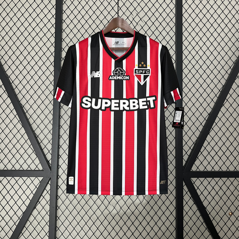 CAMISETA SÃO PAULO II TODOS OS PATROCINADORES 24/25 HOMENS